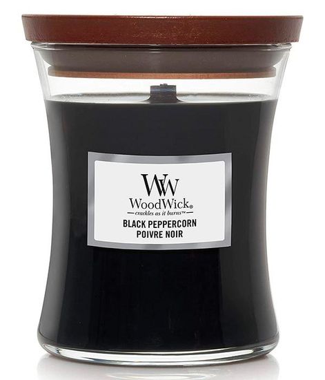 Черный перец, ароматическая свеча, WoodWick