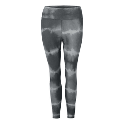 Женские теннисные брюки Nike Dri-Fit One Luxe Mid-Rise All Over Print Tight Women - Black, Grey