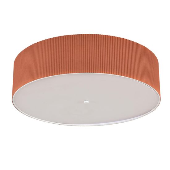 8329/5 MODERNI LN26 184 кирпичный/белый, металл/текстиль/пластик Потолочный светильник E27 LED 5*10W 220V GOFERA