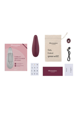 Бесконтактный клиторальный стимулятор Womanizer Classic 2 бордовый