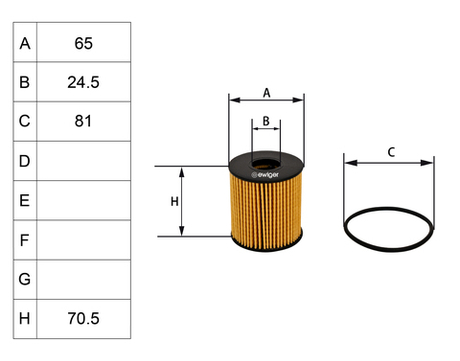 EWIGER - EW111040045-EWI - Oil Filter