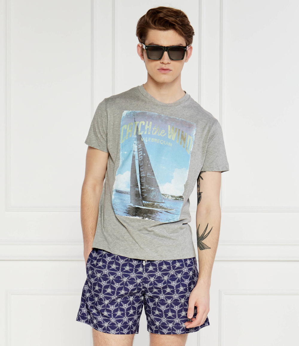 Футболка Vilebrequin - серый(PTSAP383)