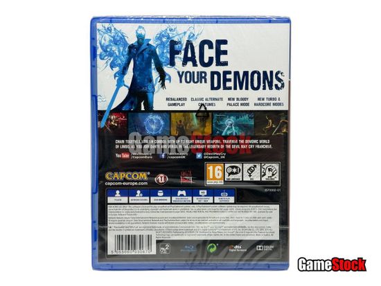 PS4 DmC Devil May Cry Definitive Edition (Новый, Русские субтитры, CUSA-01022 )