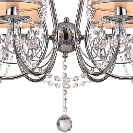 Люстра потолочная ILLUMICO E14  IL6183-6P-27 CR