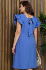 Платье Неповторимый шарм (голубое) П13235-19М LT Collection