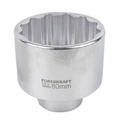 Головка 80мм 1''12гр. FORCEKRAFT FK-58980
