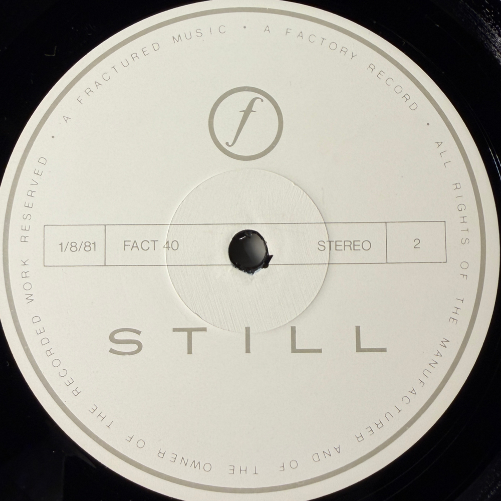 Joy Division ‎– Still 2LP (Англия 1981г.)