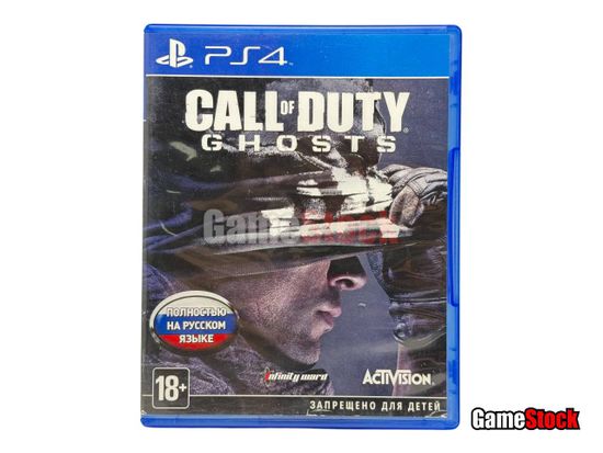 PS4 Call of Duty: Ghosts Б/У CUSA-00028 (Полностью на русском языке)