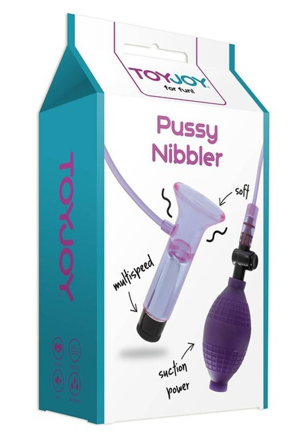 Помпа для клитора Vibrating Pussy Nibbler Purple (Цвет: фиолетовый)