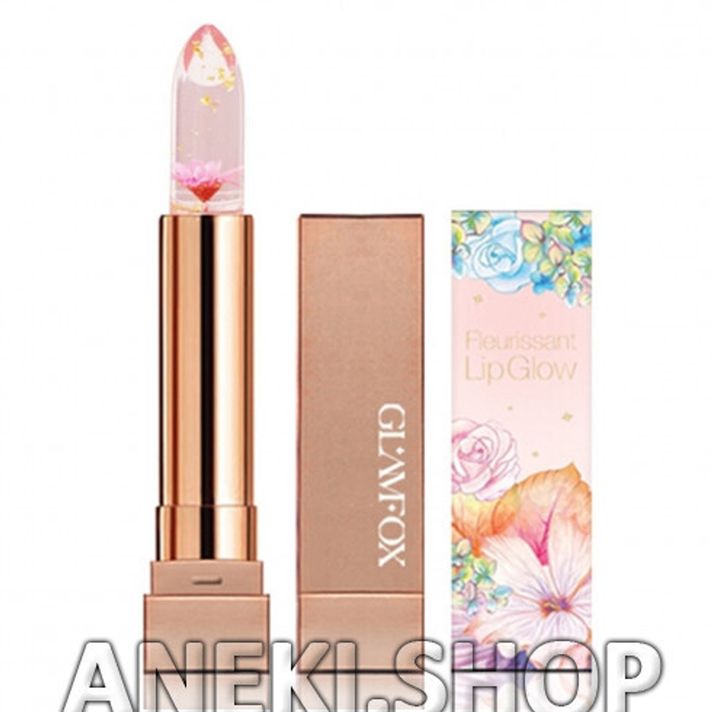 Бальзам-тинт для губ №3 Peach Flower 3.3 г Glamfox