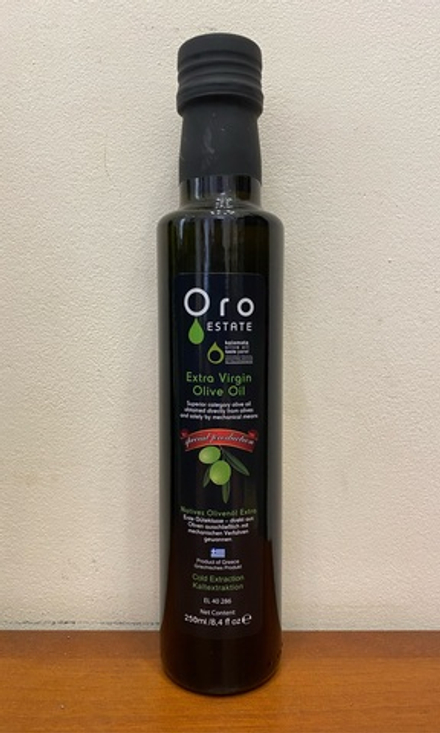 Оливковое масло ORO ESTATE KALAMATA, c/б, 250 мл, Греция