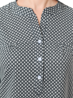 Туника Т-032/чернобелая-геометрия