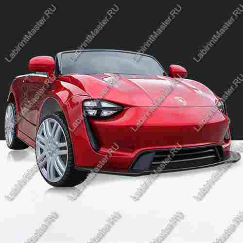 Детский электромобиль "Porshe" красный