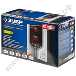 ЗУБР 1000ВА 1кВт, Автоматический стабилизатор напряжения, Профессионал (59375-1)