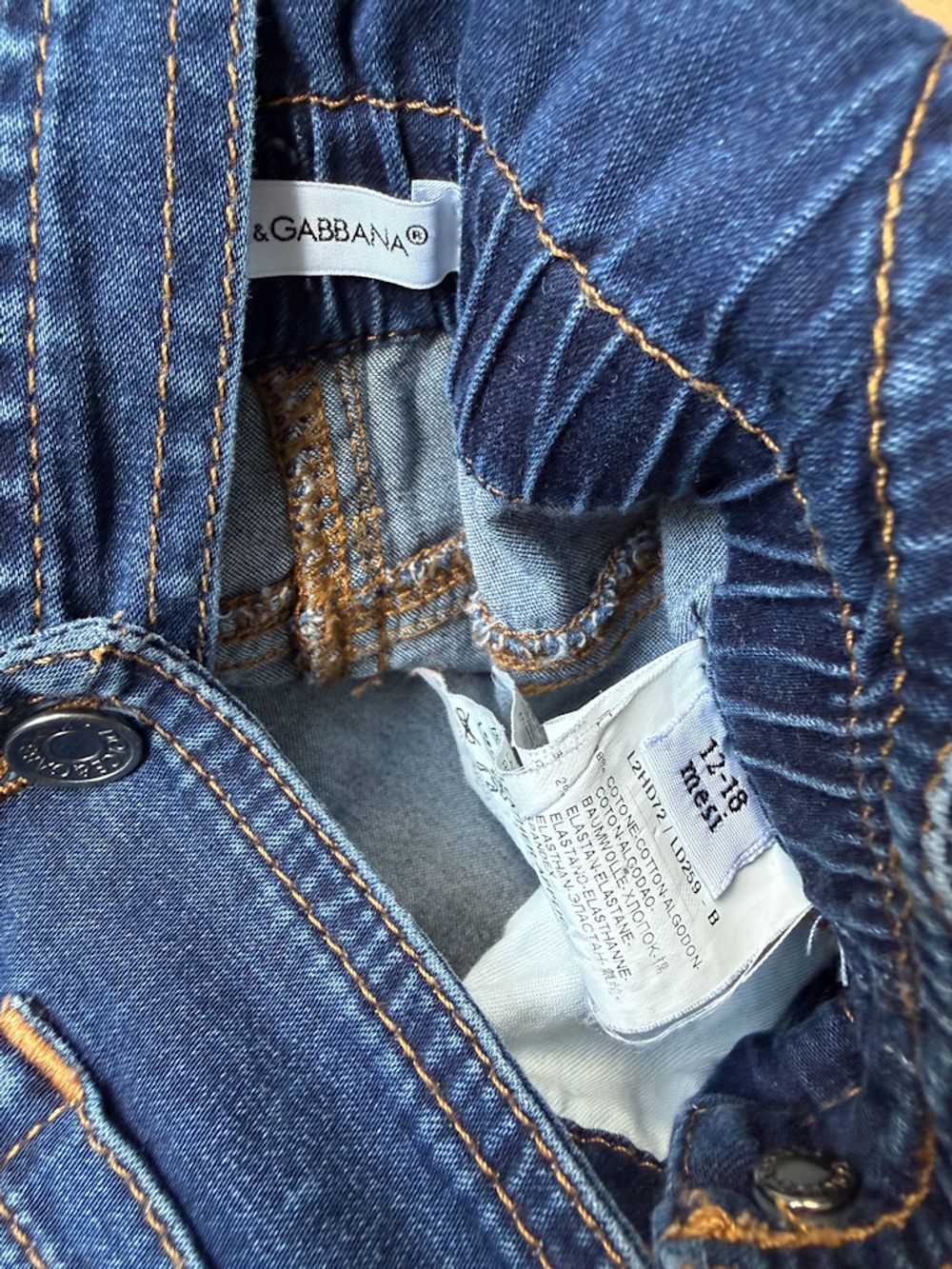 Джинсовый сарафан Dolce & Gabbana, 80