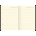 Ежедневник недатированный, А5, 136л., кожзам, Berlingo "Fuze", цветной срез, фиолетовый