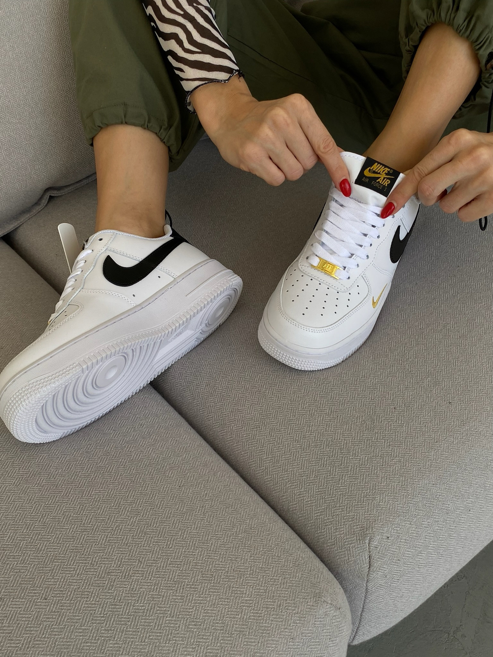 Кеды из натуральной кожи