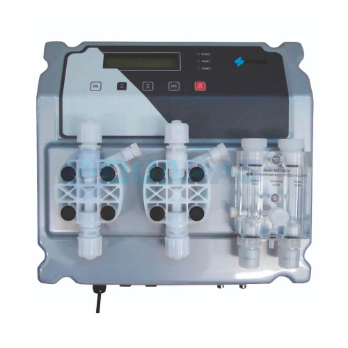 Контроллер Steiel EF300 pH/Rx +2 э/м насоса 10л/ч до 800м3 (84003011010)