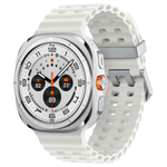 Умные часы Samsung Galaxy Watch Ultra (2025) 47mm LTE, ремешок Marine, Titanium White (Белый титан) SM-L705