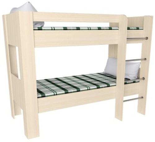 Кровать двухъярусная № 13, 1464х735х1460