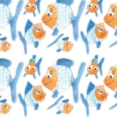 Морские рыбки.