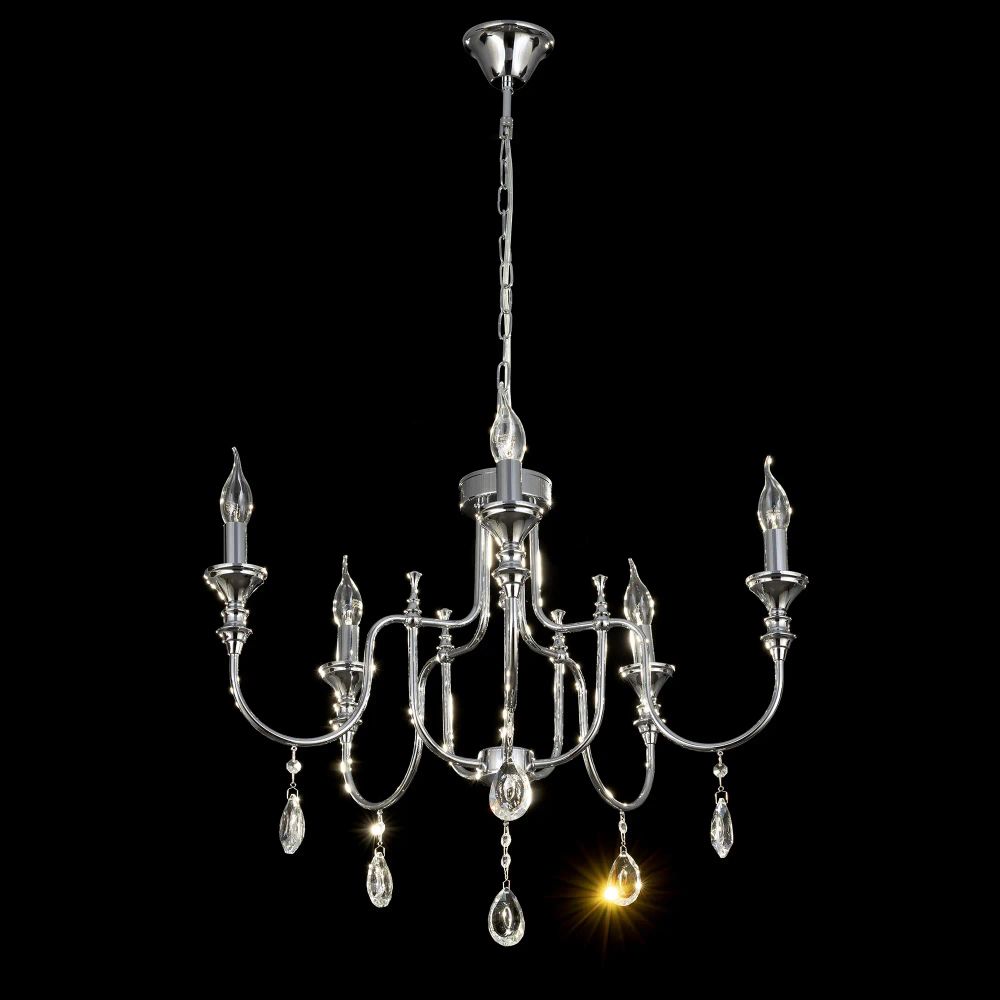 Citilux Рига CL437151 Люстра подвесная Хром