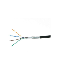 Витая пара Cablexpert [SPC-5051E-SO-OUT] Кабель SFTP5e, 4 пары, 0.51 мм, медь, однож., экран, оплётка, 305 м, outdoor, Fluke Test