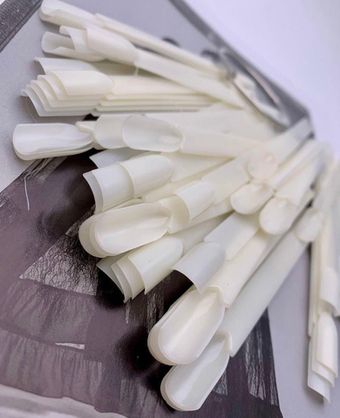 Палитра для красок на кольце, квадрат молочный, 50 шт