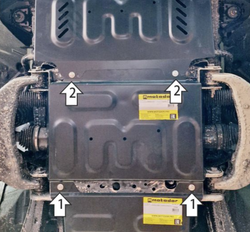 Защита стальная для Foton Tunland V9 MOTODOR.77508