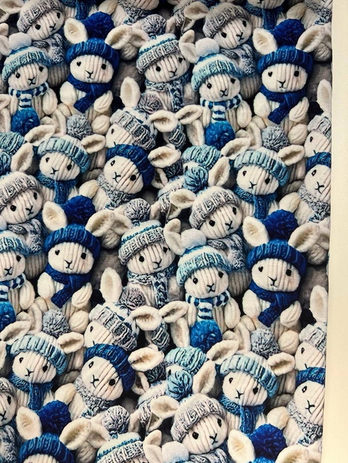 Футер 2-х нитка «Зайки»