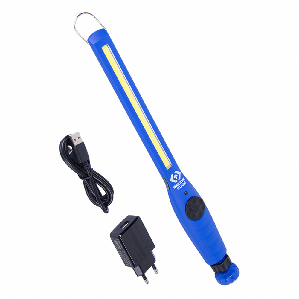 KING TONY (9TA26A) Фонарь светодиодный, Li-Ion, 410 люмен