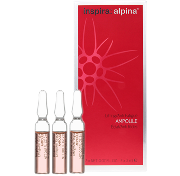7 Ампул для мгновенного лифтинга и сияния кожи Lifting Anti Fatigue Ampoule, Inspira Absolue, 2 мл (7 штук)