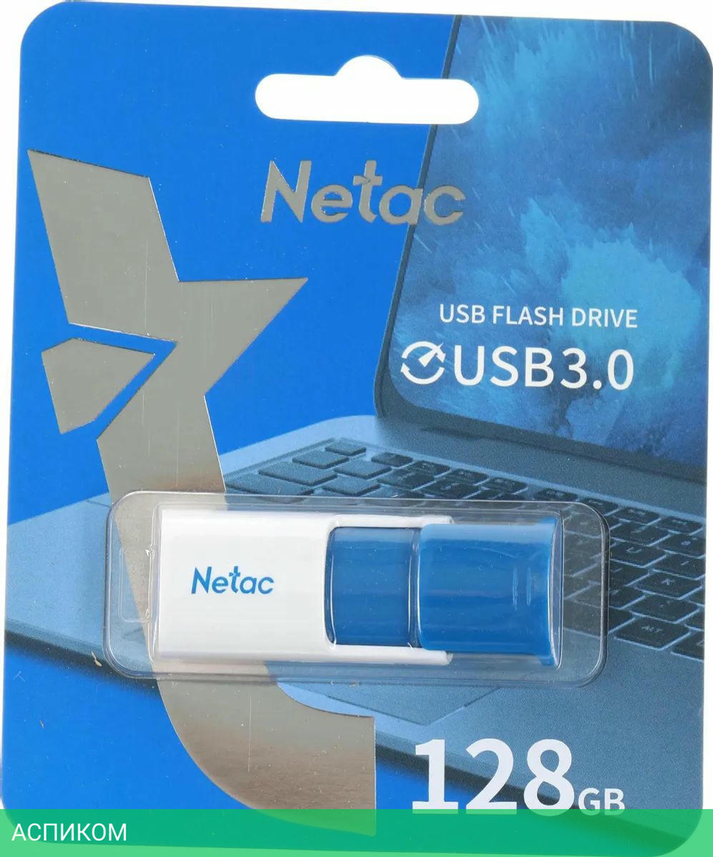 USB Flash-накопитель Netac U182 128Gb Blue (NT03U182N-128G-30BL)