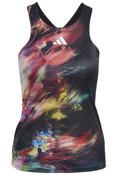 Топ теннисный Adidas Melbourne Tennis Y-Tank Top - Black