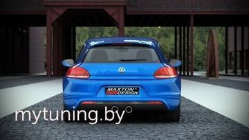 Диффузор заднего бампера для VW Scirocco III
