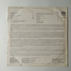 Винтажная виниловая пластинка LP Stravinsky И. Стравинский История Солдата L'histoire Du Soldat (Чехословакия 1969)