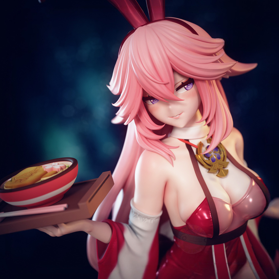 Yae Miko bunny - Genshin Impact