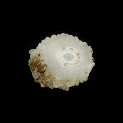 Кварцевое солнце (срез сталактита) асс.