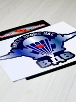 Наклейка ВДВ - Никто, кроме нас