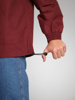 Анорак мужской без утеплителя бордовый Город Горький