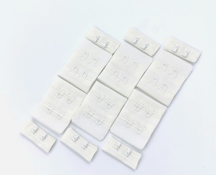 Застежка 2х2, молоко, 2,8см (Арт: Z2.2.8-004), шт.