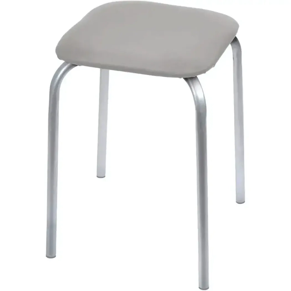 Табурет Классика 3 на 4-х оп (квадр сид) серый