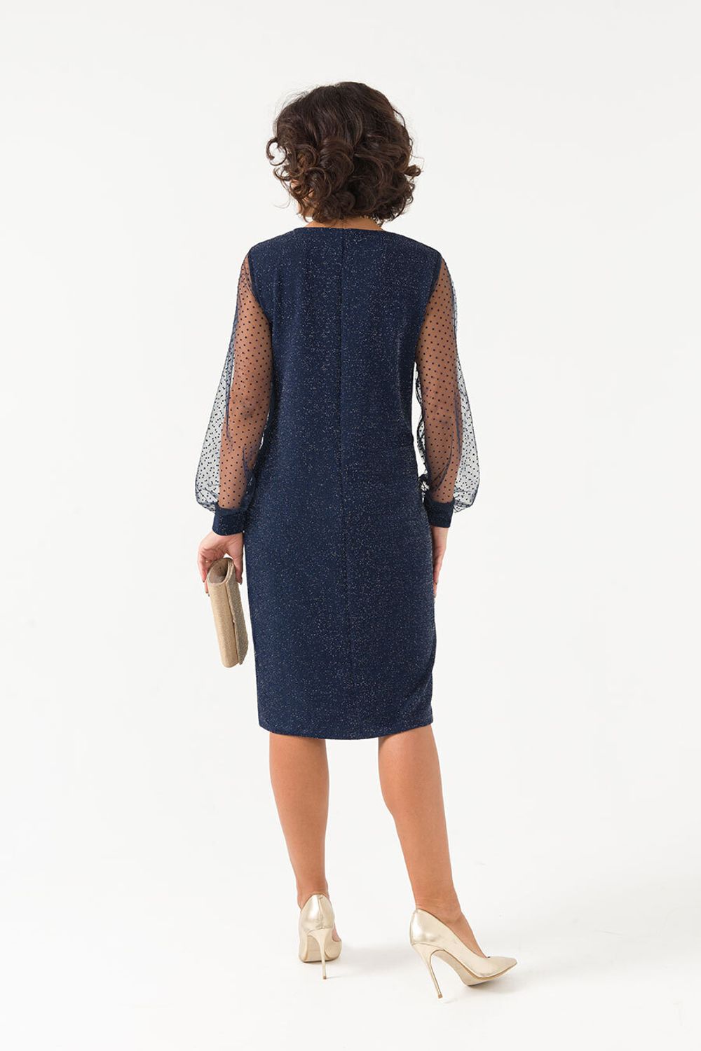 Платье Алексия (46-56) Serenada люрекс (Акция)