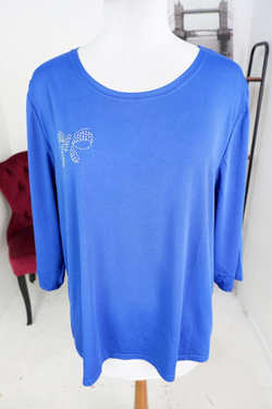 Блузка Ю Мода практичная, визуально на 60 размер, новая