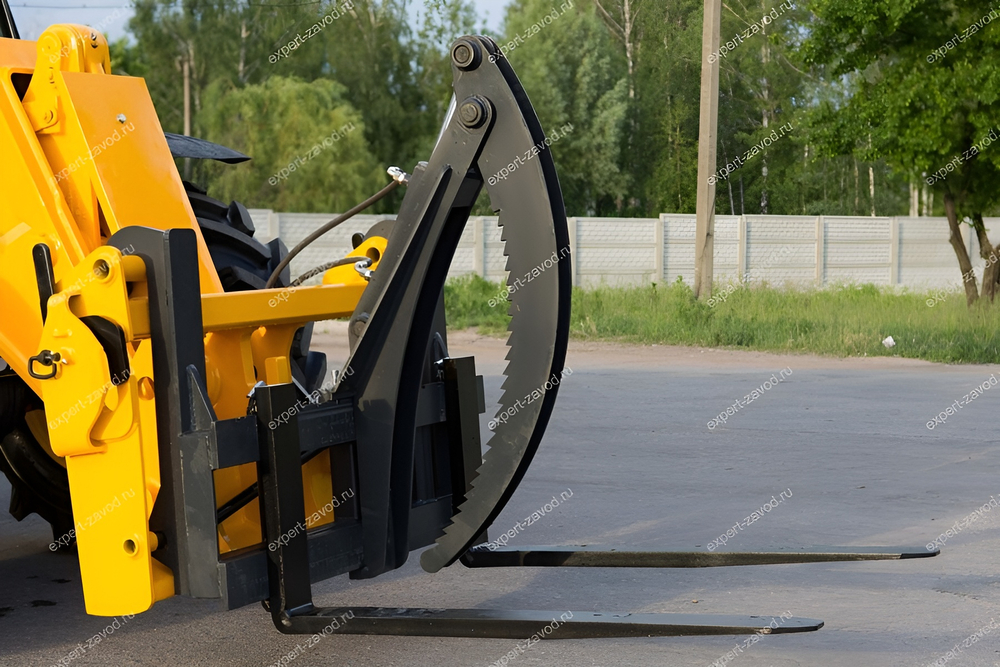 Вилы с прижимом