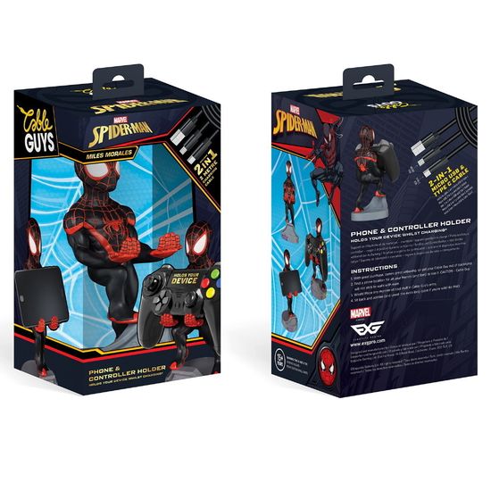 Подставка Cable guy: Marvel: Miles Morales Spiderman CGCRMR300132