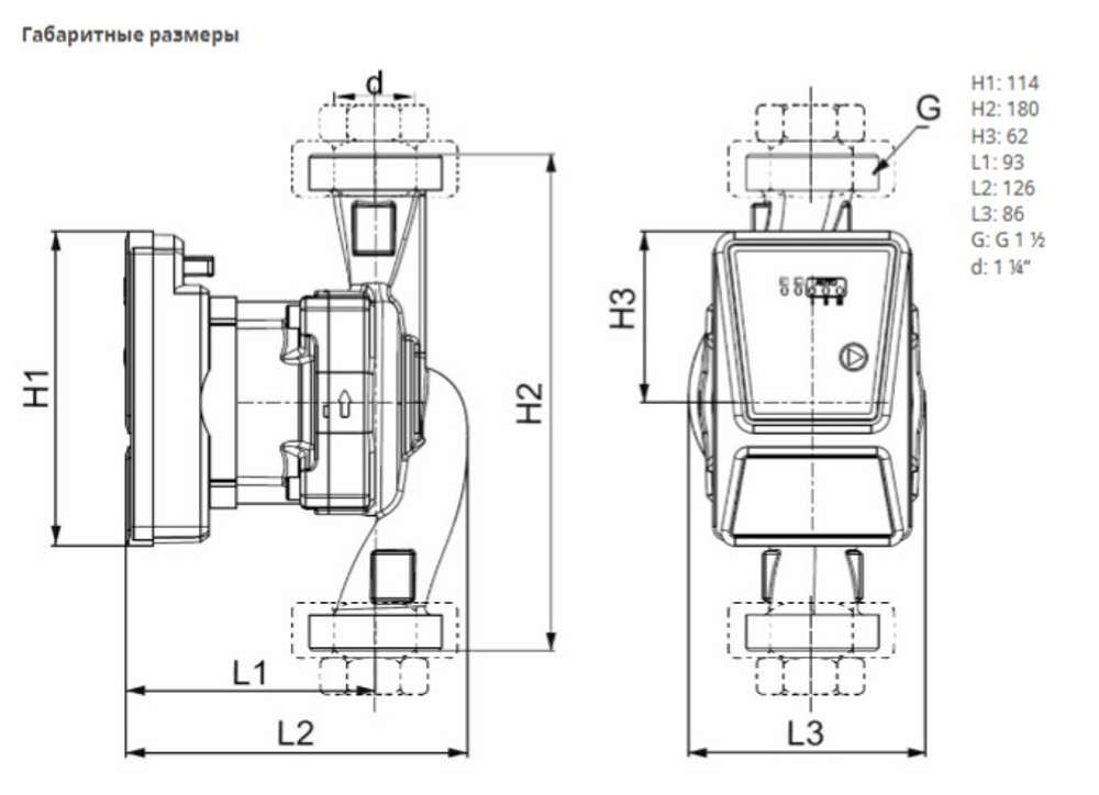 Насос NOCE 25/1-6