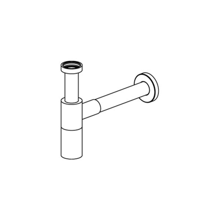 Сифон для раковины Ritmonio Extras, хром RCMB027CRL