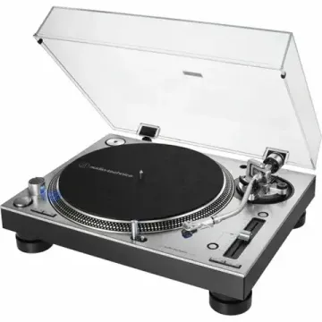 Виниловый проигрыватель Audio-technica AT-LP140XP, серебристый