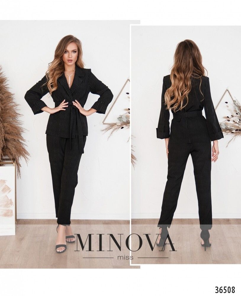 Костюм 1150-черный Minova